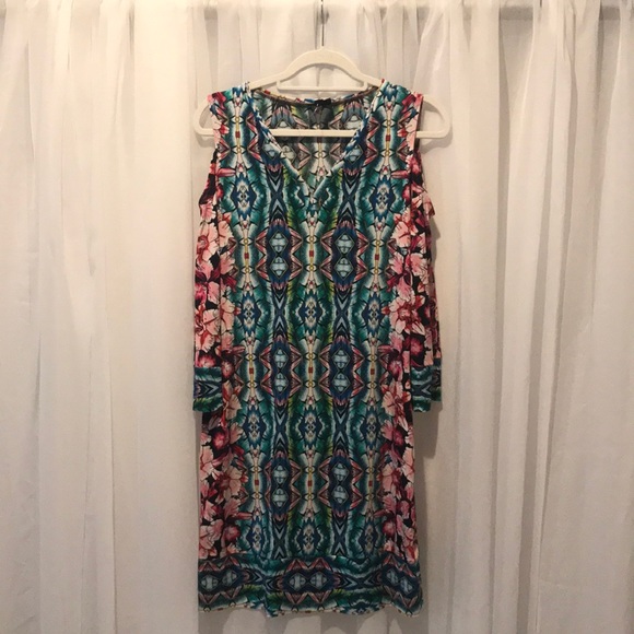 Nicole by Nicole Miller Open Shoulder Dress – Size Small (S) - Picture 11 of 15